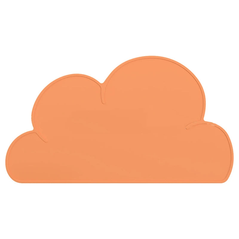 Katzen Napfunterlage in Wolkenform