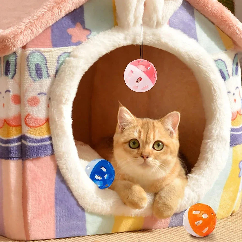 Katzen-Spielball mit Glöckchen