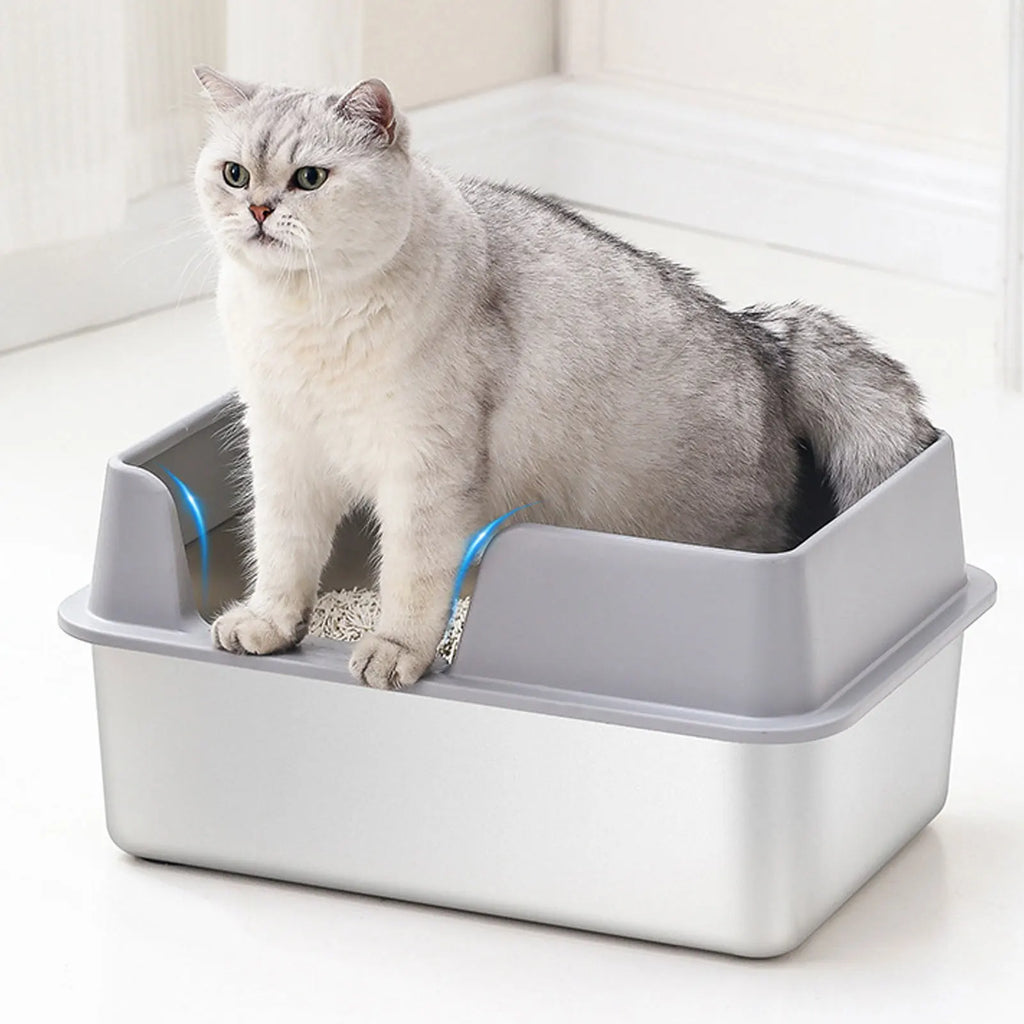 Katzenklo aus Edelstahl